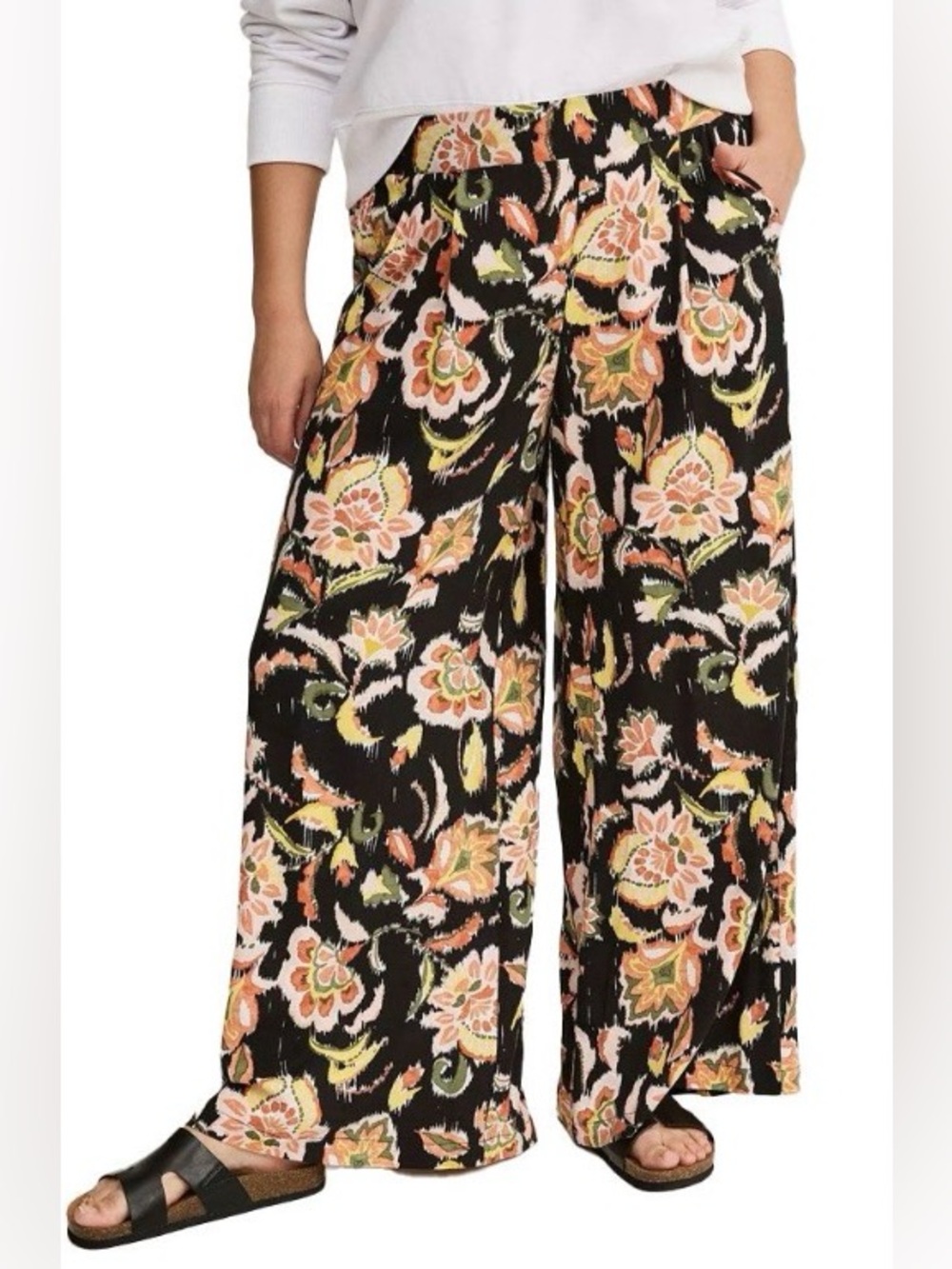 Torrid Floral Palazzo Pants